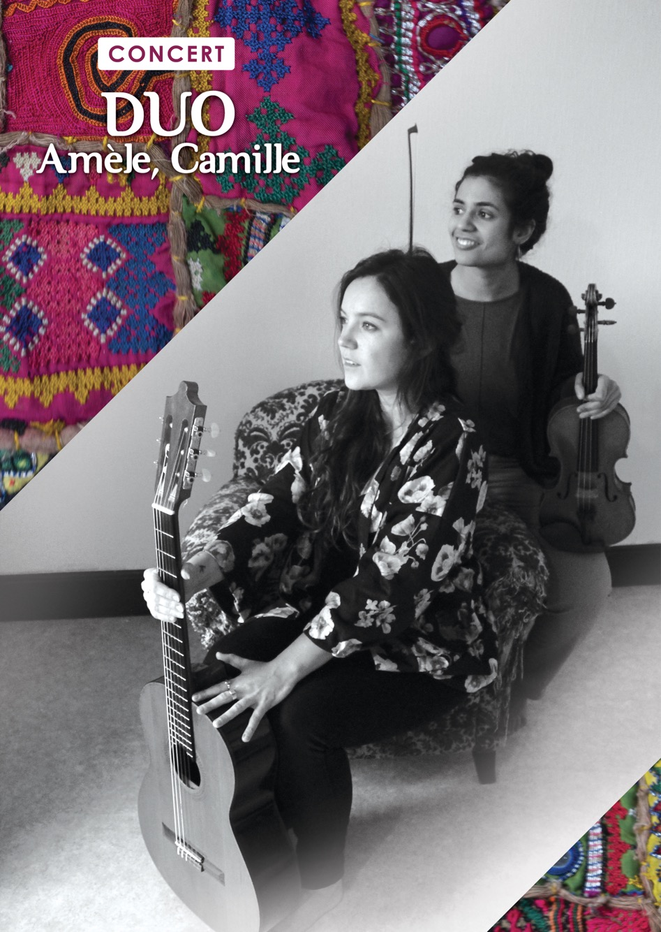 1) affiche Duo Amele Camille