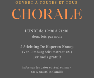 Chorale Amsterdam en français